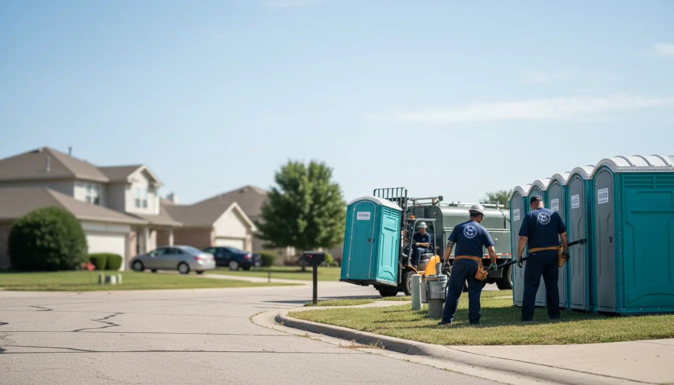 Porta Potty Rental in Morristown, IN near me